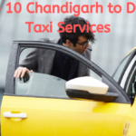 Top 10 Chandigarh to Delhi Taxi Services