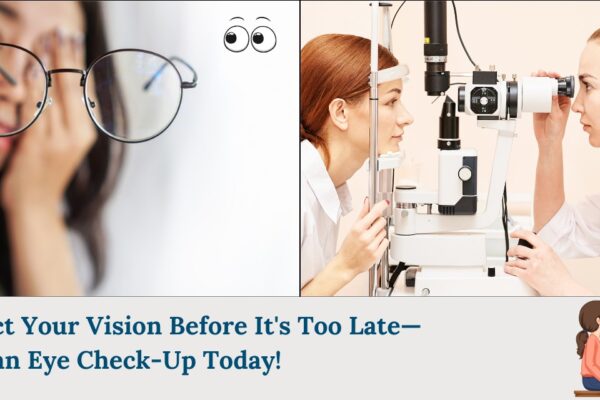 Regular eye check-up to prevent vision loss and maintain healthy eyesight