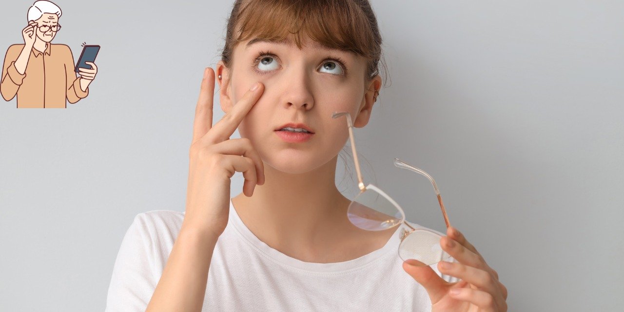 Close-up image of an eye showing the optic nerve affected by glaucoma, highlighting vision health and eye care.