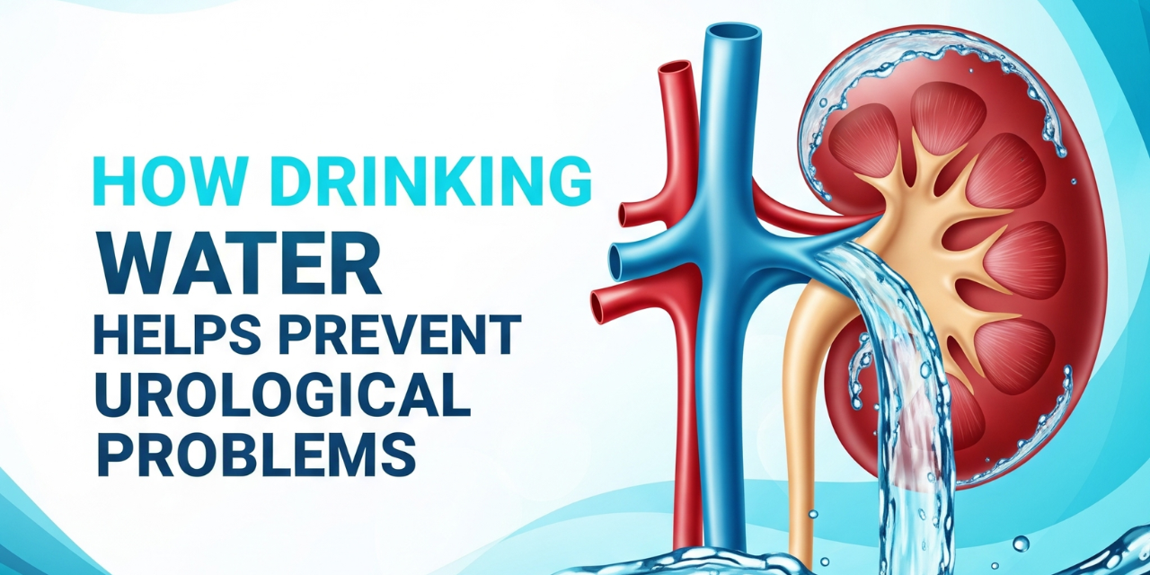 How Drinking Water Helps Prevent Urological Problems